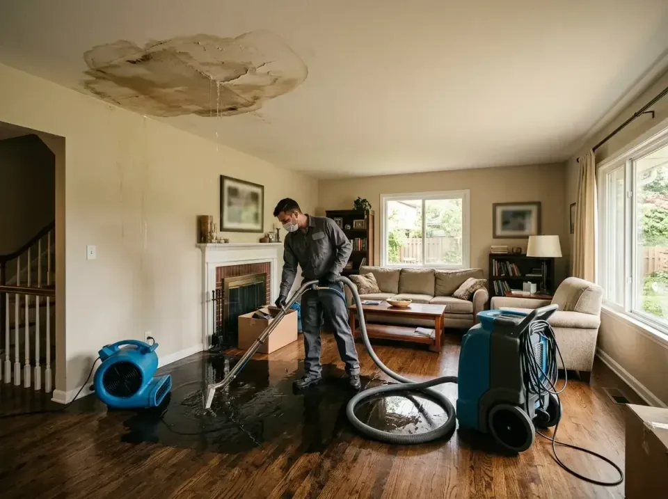attic-pipe-burst-ceiling-drip-008 — frequently asked questions, Water Damage Restoration & Carpet Care in Schriever, LA